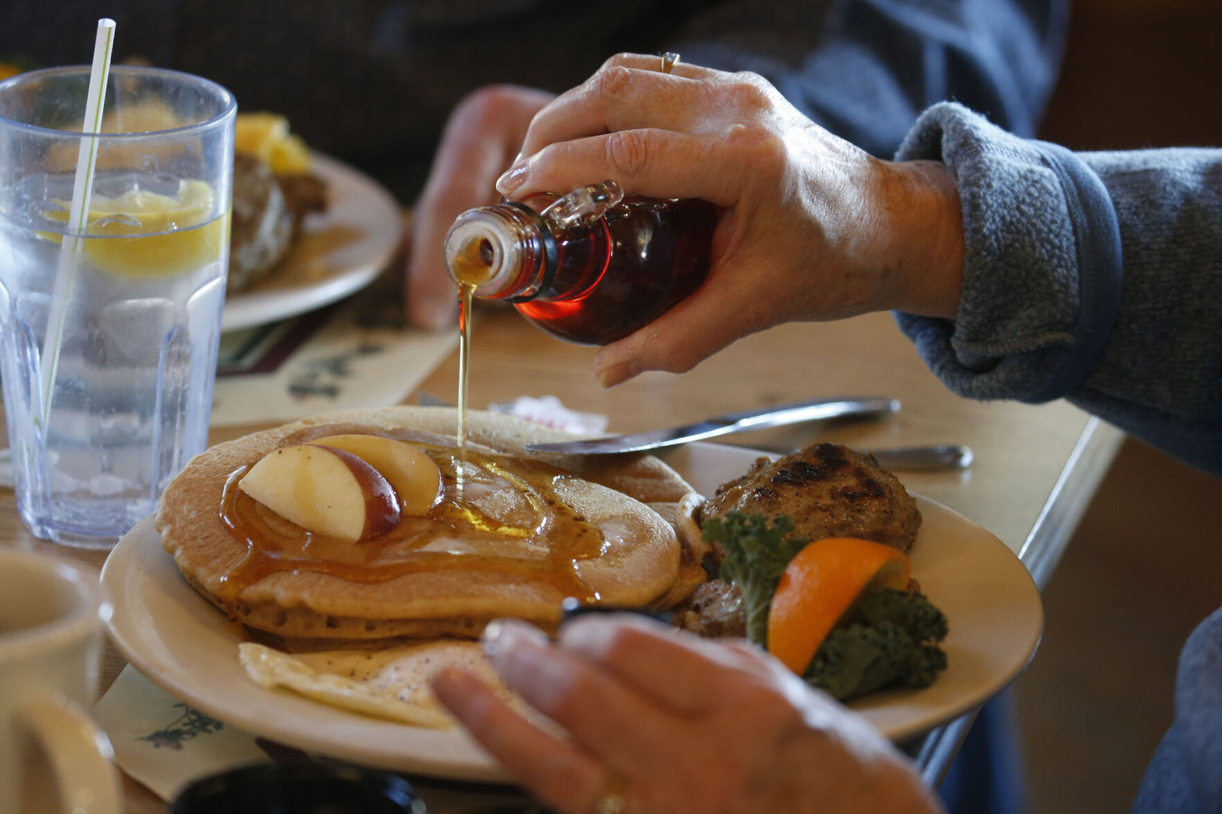 Sprague's Maple Farms in Portville (copy) pancakes and syrup